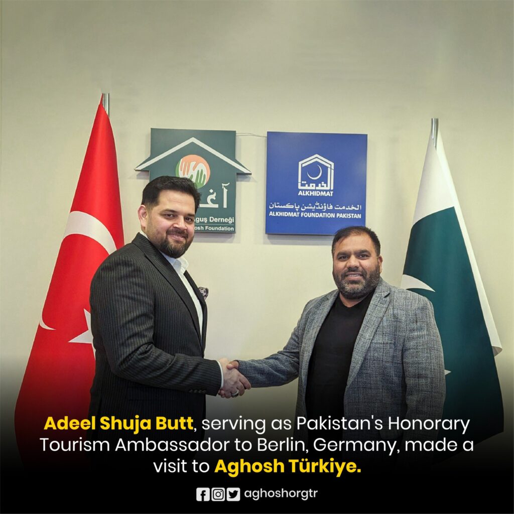 Pakistan’s Tourism Ambassador to Berlin Visited Aghosh Türkiye