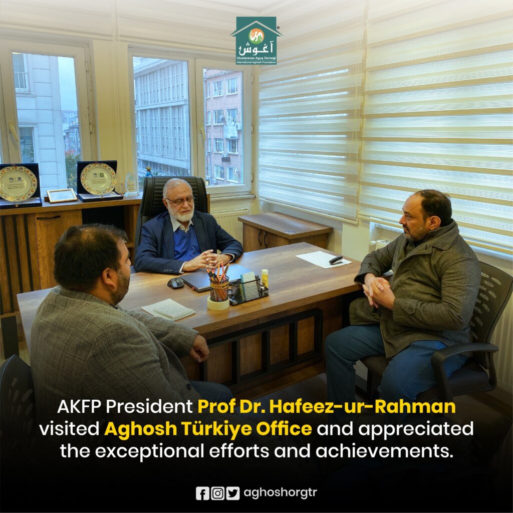 Dr. Hafeez-ur-Rahman Applauds Aghosh Türkiye’s Progress and Vision 